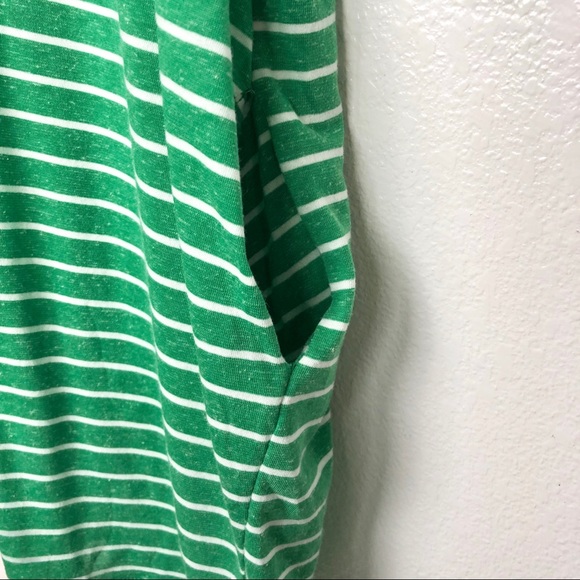 SOLD • Umgee • Green Striped Sunny Escape Dress - Picture 5 of 8